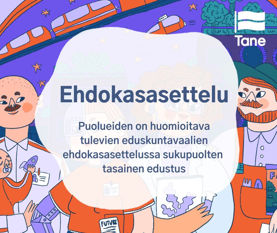 #TasaArvoVaalit: Puolueiden Huomioitava Ehdokasasettelussa Sukupuolten ...